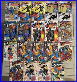 DC Comics Superman 1986-1988 Lot 19 Issues With Multiples #1-8 #12 #14 #423 Nm+