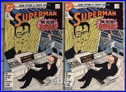 DC Comics Superman 1986-1988 Lot 19 Issues With Multiples #1-8 #12 #14 #423 Nm+