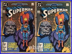 DC Comics Superman 1986-1988 Lot 19 Issues With Multiples #1-8 #12 #14 #423 Nm+