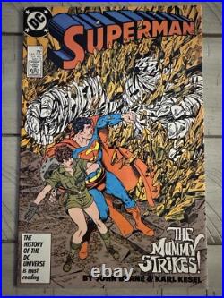 DC Comics Superman 1986-1988 Lot 19 Issues With Multiples #1-8 #12 #14 #423 Nm+