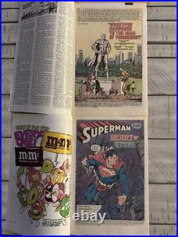 DC Comics Superman 1986-1988 Lot 19 Issues With Multiples #1-8 #12 #14 #423 Nm+