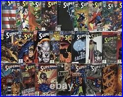 DC Comics Superman 2nd Series Comic Book Lot Of 100