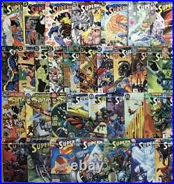 DC Comics Superman 2nd Series Comic Book Lot Of 100