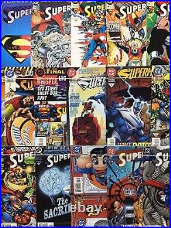 DC Comics Superman 2nd Series Comic Book Lot Of 100