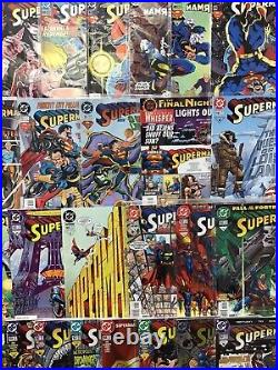 DC Comics Superman 2nd Series Comic Book Lot Of 100