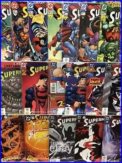 DC Comics Superman 2nd Series Comic Book Lot Of 100