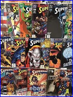 DC Comics Superman 2nd Series Comic Book Lot Of 100