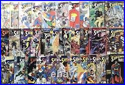 DC Comics Superman 2nd Series Comic Book Lot Of 95