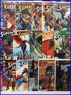 DC Comics Superman 2nd Series Comic Book Lot Of 95