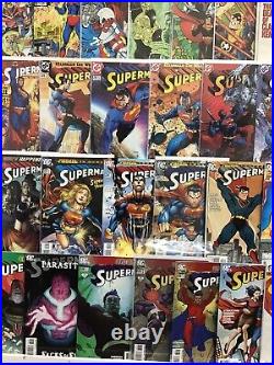 DC Comics Superman 2nd Series Comic Book Lot Of 95