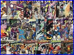 DC Comics Superman 2nd Series Comic Book Lot Of 95