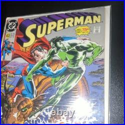 DC Comics Superman #43 (1989) Newsstand Variant Loch Trevor Deadlock