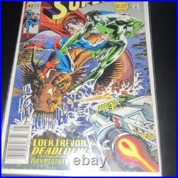 DC Comics Superman #43 (1989) Newsstand Variant Loch Trevor Deadlock