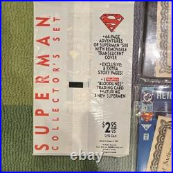 DC Comics Superman Collector's Edition Lot 1993 Signed COA