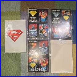 DC Comics Superman Collector's Edition Lot 1993 Signed COA