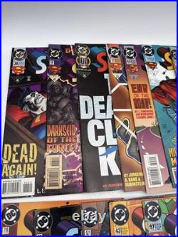 DC Comics Superman Lot of 26 1990s Post-Crisis Era Action Adventure