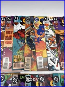 DC Comics Superman Lot of 26 1990s Post-Crisis Era Action Adventure