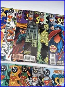 DC Comics Superman Lot of 26 1990s Post-Crisis Era Action Adventure