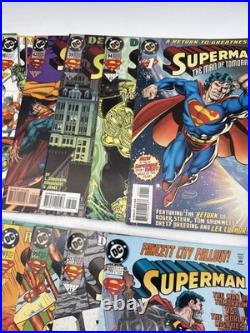 DC Comics Superman Lot of 26 1990s Post-Crisis Era Action Adventure