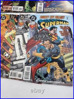 DC Comics Superman Lot of 26 1990s Post-Crisis Era Action Adventure