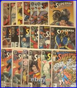 DC Comics Superman Mixed Comic Book Lot 70 comics total