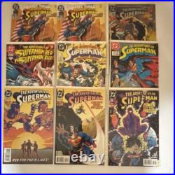 DC Comics Superman Mixed Comic Book Lot 70 comics total