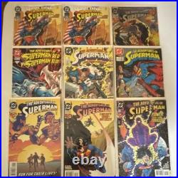 DC Comics Superman Mixed Comic Book Lot 70 comics total