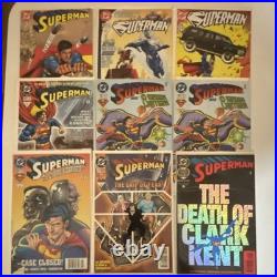 DC Comics Superman Mixed Comic Book Lot 70 comics total