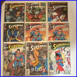 DC Comics Superman Mixed Comic Book Lot 70 comics total
