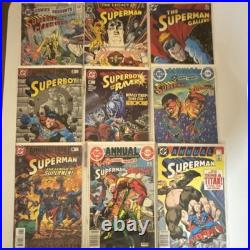 DC Comics Superman Mixed Comic Book Lot 70 comics total