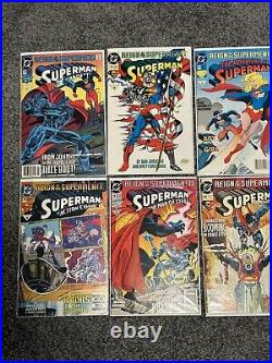 DC Comics Superman Reign of the Supermen ULTIMATE COLLECTORS SET Complete
