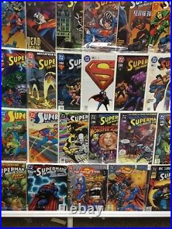DC Comics Superman The Man of Steel Comic Book Lot of 75 Issues