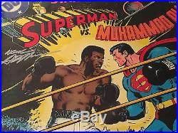 DC Comics Superman Vs. Muhammad Ali Treasury Edition Signed By Neal Adams NM