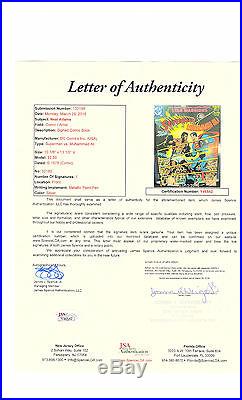DC Comics Superman Vs. Muhammad Ali Treasury Edition Signed By Neal Adams NM
