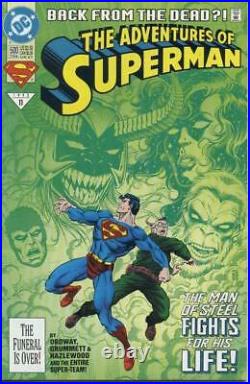 DC Comics The Adventures of Superman #500 Back From The Dead Comic Book 1993 #11