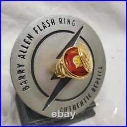 DC Comics The Flash Museum Barry Allen Prop Life Replica Ring Jla Justice League