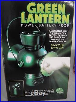 DC DIRECT GREEN LANTERN HAL JORDAN POWER BATTERY PROP 11 Replica Set TROPHY