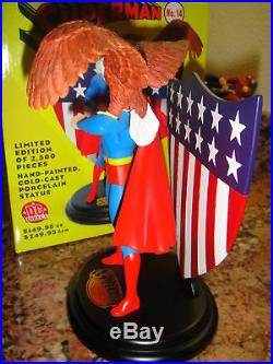 DC DIRECT SUPERMAN #14 COVER FULL-Statue NIB GOLDEN AGE JLA FIGURE Figurine