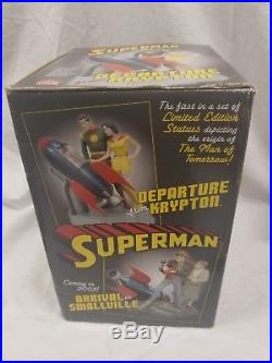 DC DIRECT SUPERMAN DEPARTURE FROM KRYPTON FULL Size Statue By PAQUET MIB Batman