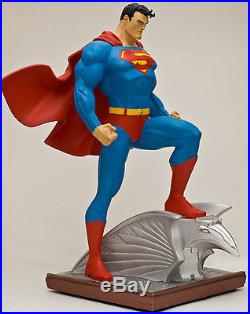 DC DIRECT SUPERMAN STATUE FULL SIZE By JIM LEE JUSTICE LEAGUE MAN OF STEEL Bust