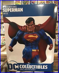 DC Designer Series Superman By Jim Lee Statue New In Stock