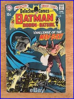 DC Detective Comics 400 402 BATMAN 234 251 Two-Face Joker SUPERMAN 199 Flash Lot