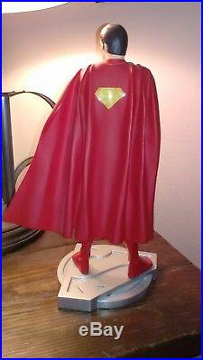 DC Direct CHRISTOPHER REEVE AS SUPERMAN Statue NEW! JAL JUSTICE LEAGUE MAQUETTE