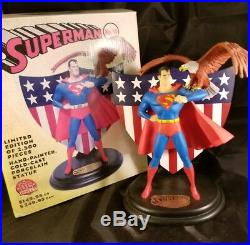 DC Direct Collectible Superman No. 14 Sold Out Statue Classic Free S&H