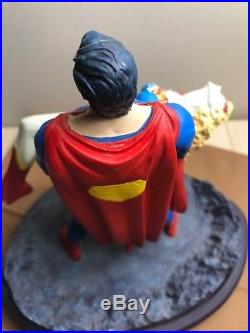 DC Direct Crisis on Infinite Earths Statue! Superman Supergirl Death 1727/2550