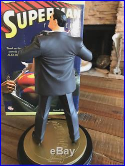 DC Direct SUPERMAN FOREVER #1 Full-size statue Alex Ross #2369/5000 with Box & COA