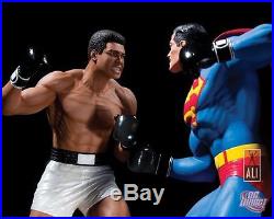 DC Direct SUPERMAN vs MUHAMMAD ALI Statue #734/2000 MINT IN BOX