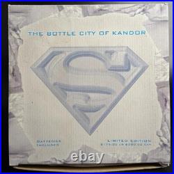 DC Direct Superman Bottle City of Kandor with Certificate Limited Ed /1435