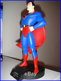 DC Direct Superman Classic Animation Maquette Statue Fleischers Studios 1940's