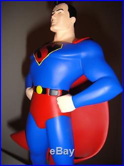 DC Direct Superman Classic Animation Maquette Statue Fleischers Studios 1940's